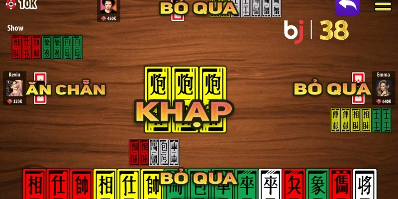 Luật chơi bài tứ sắc online tại BJ38 cơ bản 